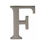 M Marcus Heritage Brass Letter F - Pin Fix 51mm